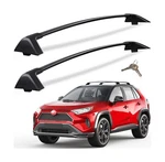 Lockable 260LBS Roof Racks Cross Bars Fit For Toyota RAV4 2019-2025 Accessori.... Fixed Price $112.01.