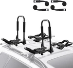 Kayak Roof Rack 2 Pairs J-bar, Soft Quick Folding, Top Mount Tie Down,. Fixed Price $117.99.