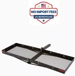 550 Lb Cargo Carrier Hitch Mount Basket Foldable Luggage Rack 2" Receiver. Fixed Price $66.36.