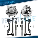 Awd Front Wheel Bearing Hubs Tie Rods Sway Bars For Chrysler 300 Dodge Charger. Fixed Price $181.05.