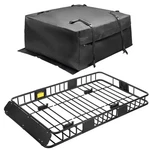 Leader Accessories Roof Rack Cargo Basket Set, Top Luggage Holder 64"X 39"--. Fixed Price $285.20.