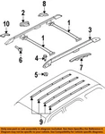 Ford Oem 02-17 Expedition Roof Luggage Carrier-cross Rail Retainer 1L2Z7851050AA. Fixed Price $79.35.
