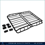 Steel Black Roof Rack Basket L64" X W36.6" H5.9" Heavy-duty. Fixed Price $340.29.