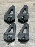 Set Of Four (4) Thule 1050-04 Load Stop For Square Bars W/ Hardware. Fixed Price $39.99.
