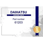 Genuine Daihatsu Roof Side Rail Sub-assy Inn Rh Multiple Part No. Set 61203. Fixed Price $178.18.