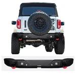 Vijay Steel 2021-2025 Ford Bronco Rear Bumper With Led Lights & D-ring. Fixed Price $359.00.