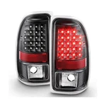 Pair Led Tail Lights Black, For Dodge Dakota 1997-2004. Fixed Price $137.39.