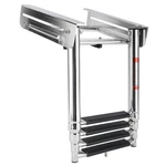 4 Step Telescoping Ladder Slide Under Platform Mount Boarding With Screws. Fixed Price $79.99.