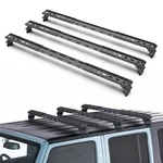 3PCS Roof Rack Adjustable 39.4-61" For Jeep Wrangler Jl Jk Gladiator Jt. Fixed Price $211.10.