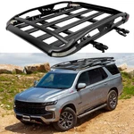55" Roof Rack Cargo Basket Heavy Duty 200LBS Luggage Carrier For Chevrolet Tahoe. Fixed Price $229.14.