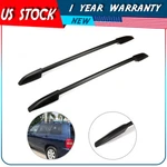 Fits 08-13 Toyota Highlander Black Roof Rack Cargo Rail New Aluminum. Fixed Price $77.19.
