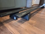 Mint Condt Yakima Sightline Footpack + 60" Jetstream Crossbars 8001635. Fixed Price $385.00.