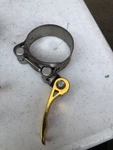 New Gutterpro Quick-release Pole Clamp Aluminum Oob Ex Rad. Fixed Price $14.99.