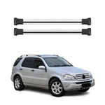 Roof Rack Cross Bars Luggage For Mercedes Ml Class W163 1997-2005 Alu Gray 2X. Fixed Price $89.99.