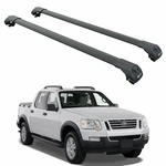 Ford Explorer Sport Trac (2006-2010) Roof Rack Cross Bars Raised Rail Black. Fixed Price $208.00.