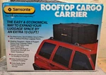 Samsonite 13 Cubic Foot Rooftop Cargo Carrier Black Waterproof. Fixed Price $19.95.