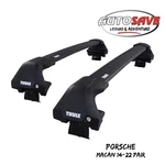 Thule Wingbar Edge Black Aluminium Roof Bars Set To Fit Porsche Macan (14-22). Fixed Price $404.85.