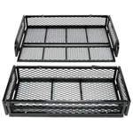 Universal Atv Front & Rear Cargo Basket Set Luggage Carrier Hauler Racks 2 Piece. Fixed Price $136.99.