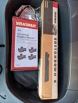 Yakima Button Down 6 Ski Snowboard Roof Rack With Universal Mihhty Mount. Fixed Price $120.00.