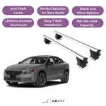 Erkul Roof Rack Crossbars For Volvo S60 Country 2016-2018 Naked. Fixed Price $238.41.