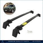 2X Fits For Jeep Compass 2011-2016 Black Rubber Roof Top Rack Cross Bar Carrier. Fixed Price $77.63.