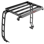 Roof Rack Cargo Basket W/4X Lights For 2018-2026 Jeep Gladiator Jt Side Ladders. Fixed Price $395.99.