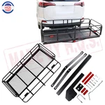 400 Lbs Heavy Duty Folding-hitch Mount Cargo Luggage Carrier Basket For Suv. Fixed Price $240.97.