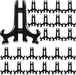 48 Mini Easel Stands 4" Black Plastic Display Holders Plate & Photo. Fixed Price $27.99.