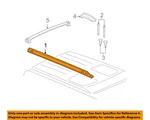 Chrysler Oem 06-07 Commander Roof Luggage Carrier-side Rail 55156984AE. Fixed Price $180.25.