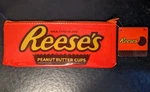 Reese's Peanut Butter Cup Zipper Pouch Pencil Case Makeup Bag 7.5 X 3 Top. Fixed Price $6.00.