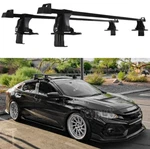 For 16-23 Honda Civic Sedan 54" Roof Rack Cross Bars Cargo Kayak Carrier W/lock. Fixed Price $149.08.