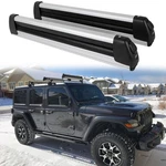 For Jeep Wrangler Ski Snowboard Roof Racks Carrier Fit Most Crossbars W/lock. Fixed Price $109.15.