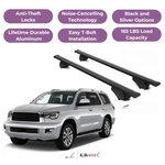 Erkul Roof Rack Cross Bars For Toyota Sequoia 2008-2022 Raised Rails Black. Fixed Price $157.41.