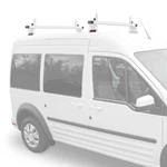 Aluminum 2 Bar (60") Utility Drilling Van Roof Rack System With Ladder Stopper. Fixed Price $174.90.