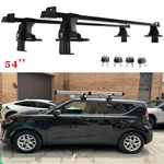 For Kia Soul 2010-13 54" Top Roof Rack Cross Bars Cargo Kayak Carrier W/lock. Fixed Price $149.15.