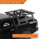 Full-size Truck Bed Rack Cargo Carrier Toyota Tundra Ram 1500 Ford F150. Fixed Price $359.99.