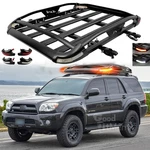 For Toyota 4RUNNER Aluminum Roof Rack Cargo Carrier Basket & Crossbar W/ Light. Fixed Price $229.13.