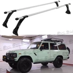 63" Roof Ladder Rack Cross Bar Luggage Carrier For 1989 Toyota Land Cruiser. Fixed Price $169.07.