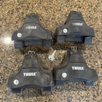 Thule 754 Rapid Traverse System Foot Pack 480R Roof Rack W/ Locks And Key. Fixed Price $129.99.