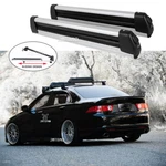 Snowboard Ski Roof Rack Carrier Cross Bar Slide W/lock For Acura Ilx Tlx. Fixed Price $115.05.