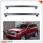 Black Front Rear Roof Top Rack Cross Bar For 2011-2021 Jeep Grand Cherokee. Fixed Price $74.57.