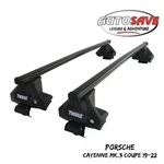 Thule Steel Squarebar Evo Roof Bars Set To Fit Porsche Cayenne MK.3 Coupe 19-22. Fixed Price $321.72.
