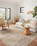 Loloi Ii Adrian Collection ADR-01 Natural/apricot 2'-6" X 9'-6" Runner Rug. Fixed Price $51.77.