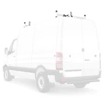 Vantech White H1 Bar Steel Ladder Rack (high Roof) Mercedes Sprinter 2007-ON. Fixed Price $199.00.