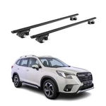 Fits Subaru Forester V 2019-2025 Roof Rack Cross Bars Black Luggage Carrier 2PCS. Fixed Price $109.99.
