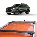 Fits Kia Sorento X-line Roof Rack Cross Bars Black Set Carrier Luggage. Fixed Price $145.00.