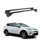Lockable Roof Rack Cross Bars Luggage Carrier For Toyota RAV4 2016-2018 Black. Fixed Price $144.99.