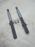 Yakima Forkmount Bike Carrier Sprocketrocket 02106 Round Square Bars As Is. Fixed Price $10.93.
