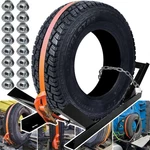 Upgraded Semi Truck Spare Tire Rack With Self-locking Anti-loosening Screws. Fixed Price $149.86.