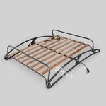 Vintage Airstreme Tear Drop Vw Beetle Roof Rack Wood Slats Stainless Black. Fixed Price $559.00.